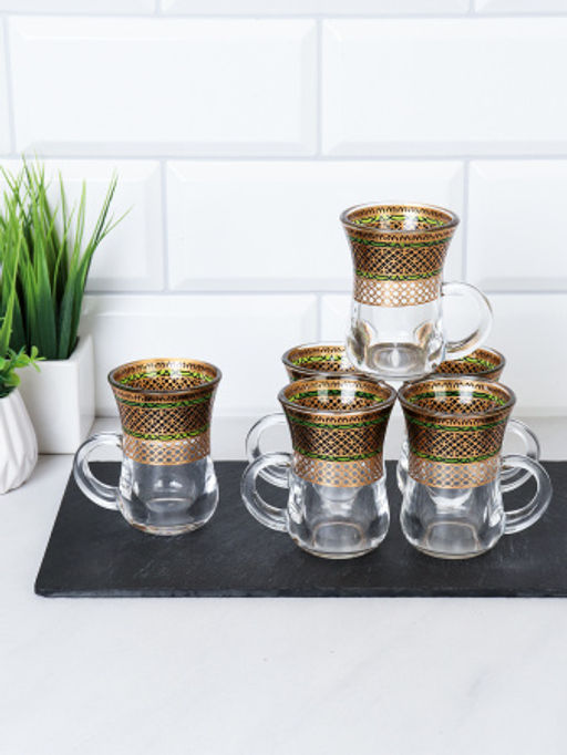 Кружка для чая 6 штук 100 мл восточная форма / MVZ1 /уп 24/ - Галеонтрейд фото 2