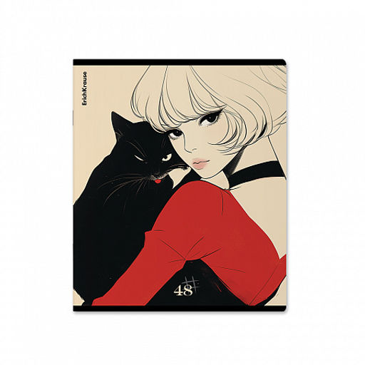 Цена за 5 шт. Тетрадь общая ученическая ErichKrause Elegant Style, 48 листов, матовая ламинация, клетка_MIX-PACK  фото 4