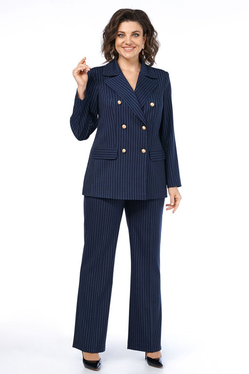 Костюм ALANI 2486 синия полоска