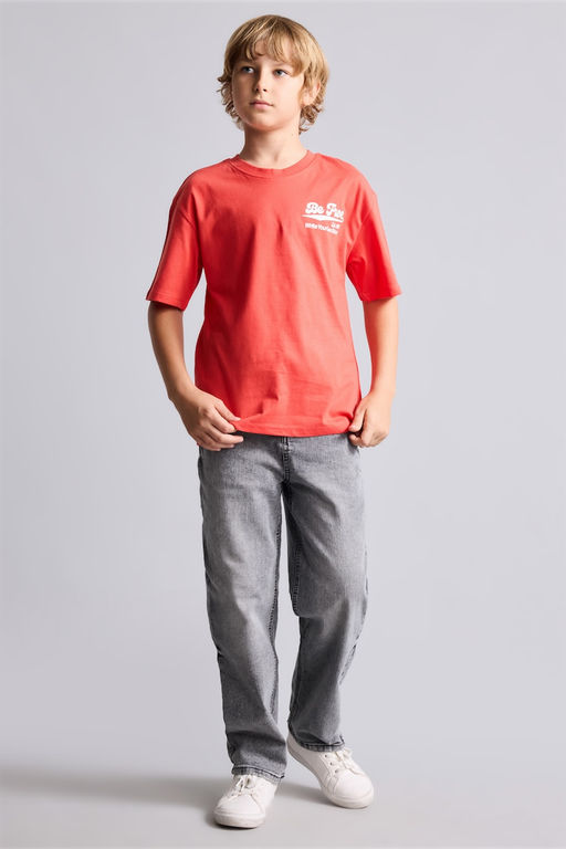 Overshirt Fit Bask_l_ _ocuk Ti__rt - Defacto фото 2