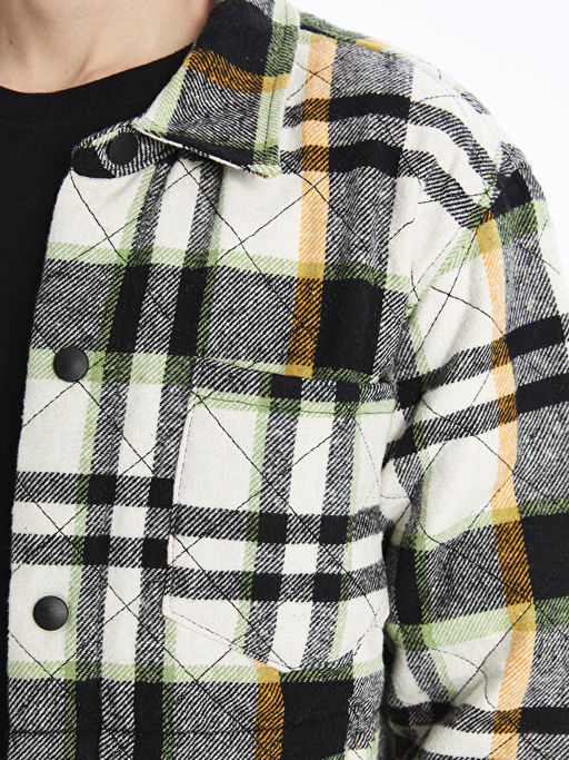 Slim Fit G?mlek Yaka Erkek Mont