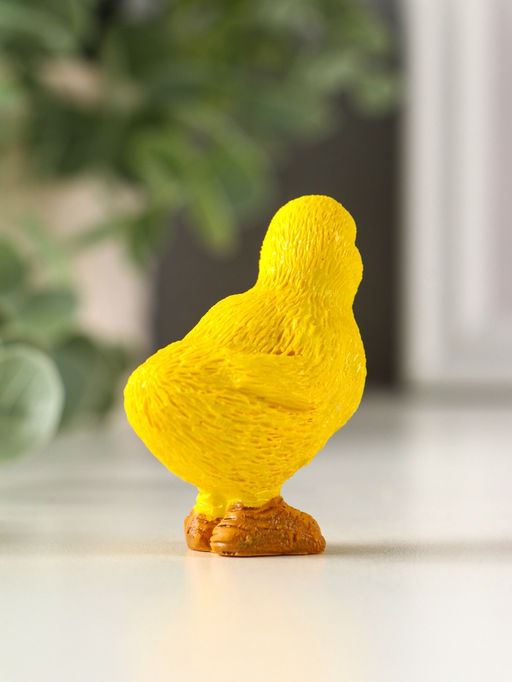 Цена за 2 шт. Фигурка полистоун «Утёнок. Цыплёнок», 4.9×3×5.6 см, МИКС