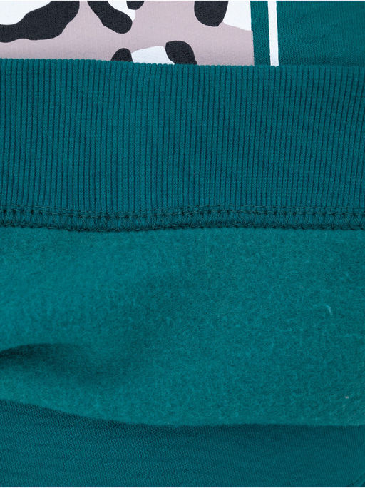 Костюм "Пятнышки" детский девочка изумруд