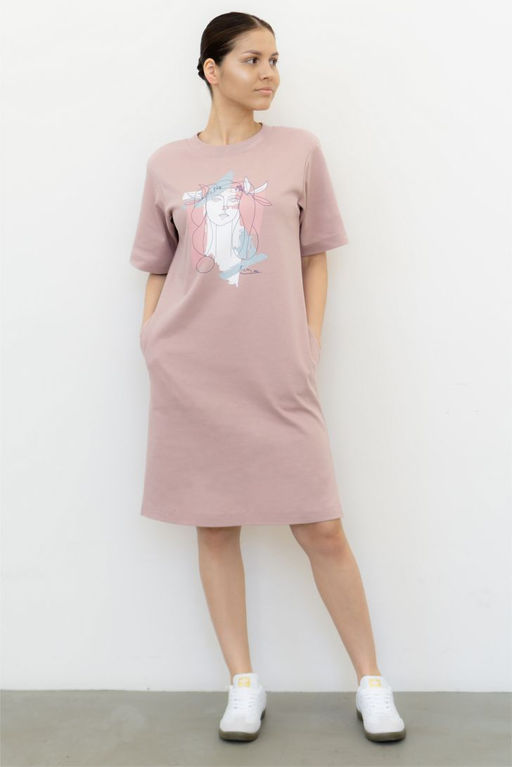 ПЛАТЬЕ ЖЕНСКОЕ арт. 1900W-70179.1F-135.1244 - Almando melado фото 6