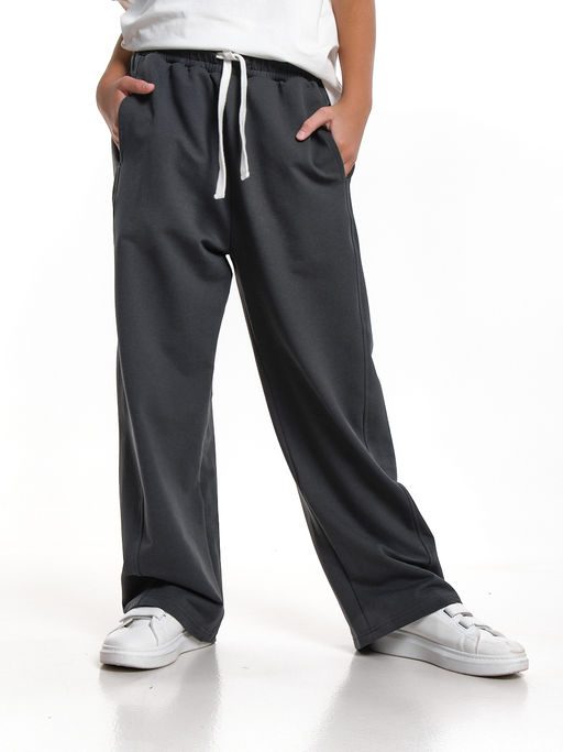 Брюки с лампасом 22-6009 графит - Mini maxi фото 11