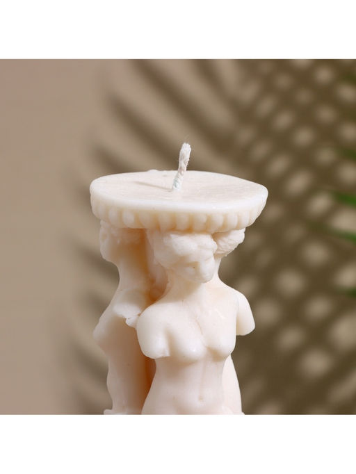 Свеча "Афродита" 8х8х15 см, соевый воск