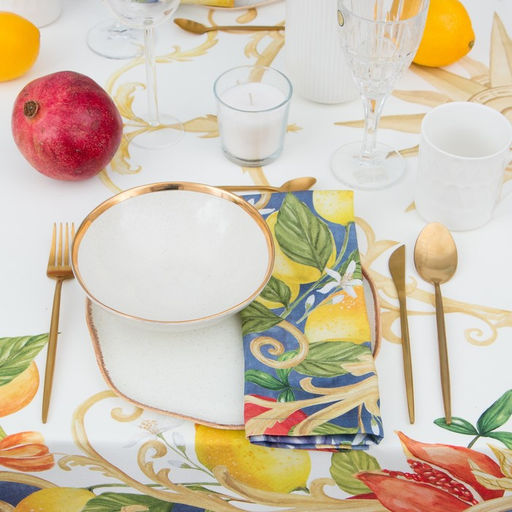 Скатерть Этель Southern fruits, 149?182 2 см с ГМВО, 100% хлопок, саржа 190 г/м?