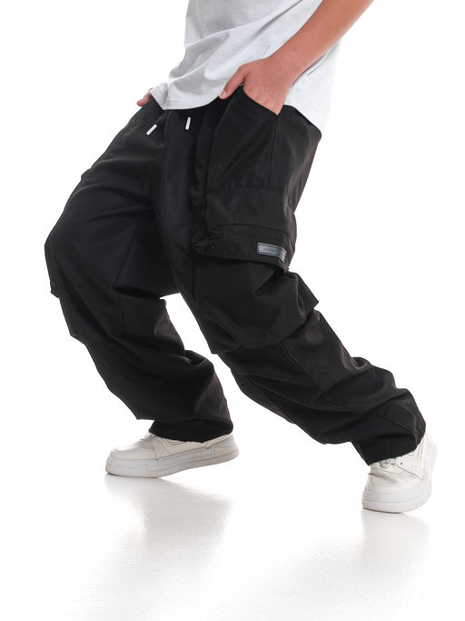 Брюки карго 33-91232 черный - Mini maxi фото 12