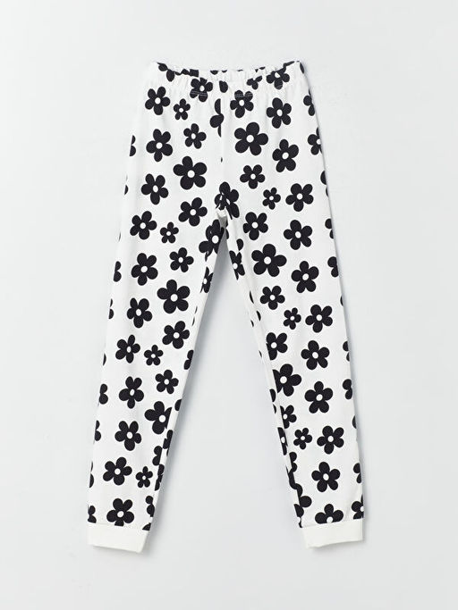 Beli Lastikli K?z ?ocuk Pijama Alt
