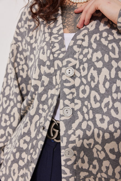 Кардиган принт леопард - MG Wear фото 6