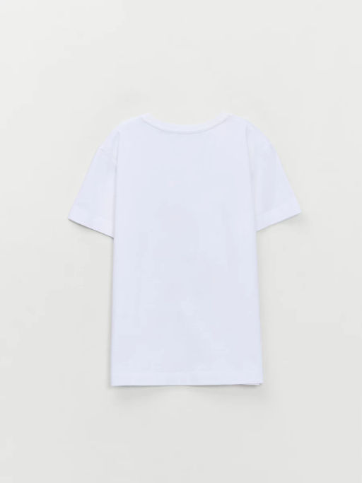 Футболка из хлопка с принтом ZR2605023425-2 / Zarina