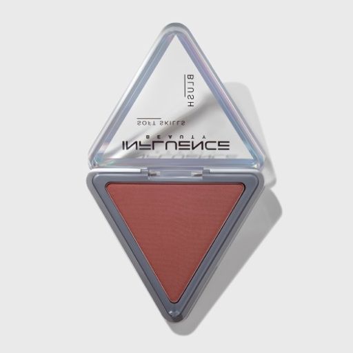 Influence Beauty Румяна компактные Soft skills тон 05  фото 7