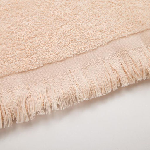 Полотенце махровое LoveLife Fringe 30х60 персиковый, 100% хлопок, 360 г/м2  фото 2