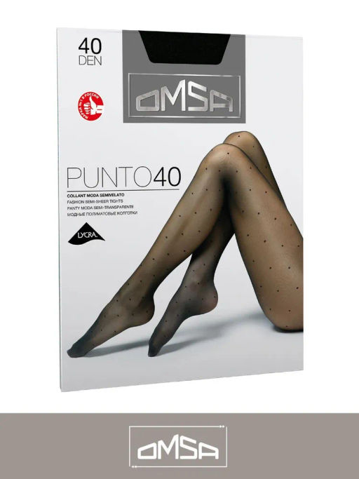 Колготки PUNTO 40 - nero - Omsa фото 5