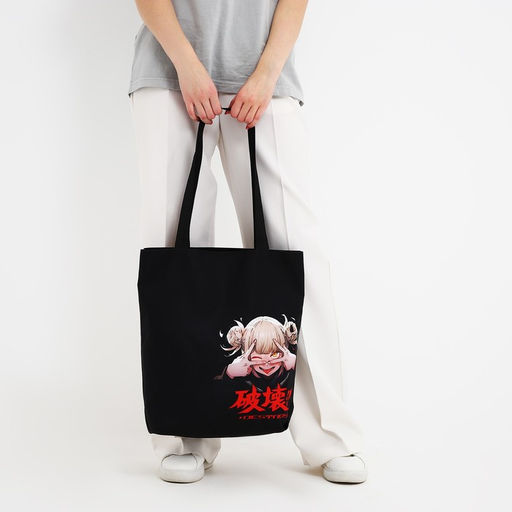 Сумка шопер «Аниме», 40×12×38, чёрный