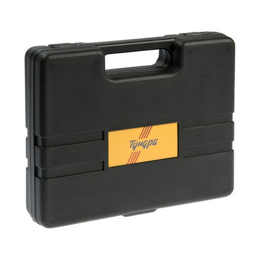 Набор инструментов в кейсе ТУНДРА 23 ФЕВРАЛЯ, в подарочной упаковке, 12 предметов