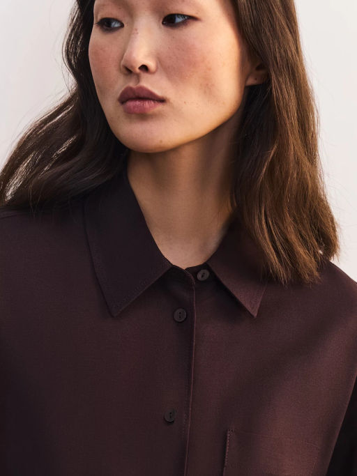 Льняная блуза свободного кроя ZR2605012008-27 / Zarina