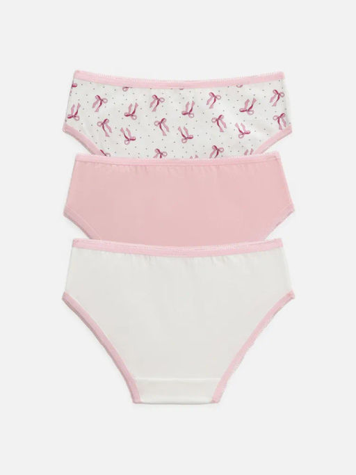 ACOOLA / Трусы детские для девочек в наборе из 3шт Andrea цвет в ассортименте  фото 3
