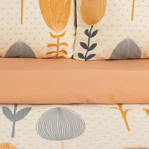 Постельное бельё Этель дуэт Autumn flowers 143*215 см - 2 шт, 220*240 см, 70*70 см -2 шт  фото 3