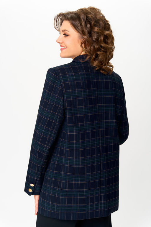 Жакет ДаЛи 3536.1 синяя клетка