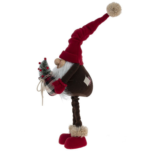 Игрушка набивная "Гном" (телескопические) (3xLR44), L21 W23 H78/35 см, 2в.