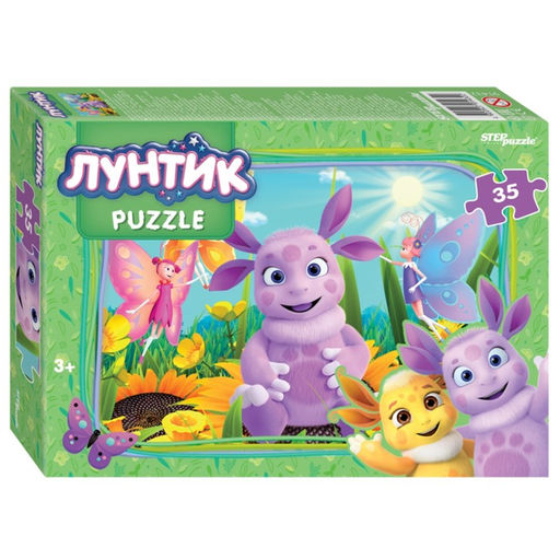 Цена за 2 шт. Пазл «Лунтик», 35 элементов