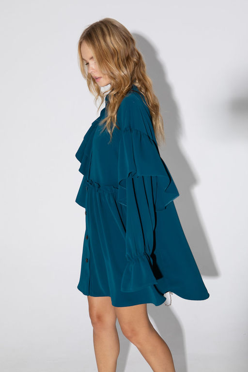 Платье Pirs 4788 изумрудный  фото 5