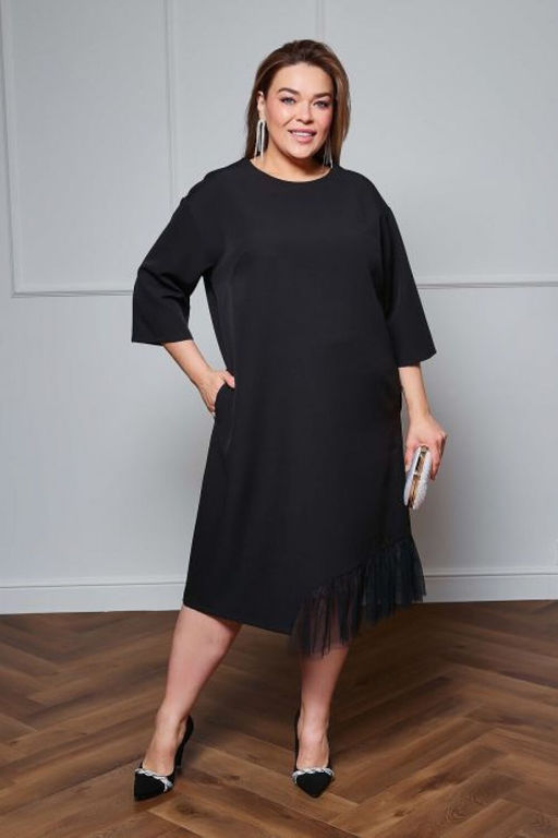 Платье Luxury Moda 1405 угольный