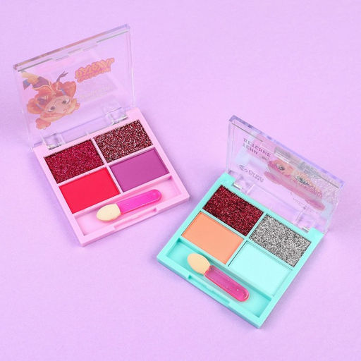 Цена за 2 шт. Тени для век детские, 4 цвета «Подружки», Сказочный патруль, МИКС