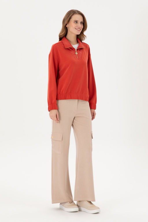 Женские спортивные штаны песочного цвета - U.s. polo assn фото 3