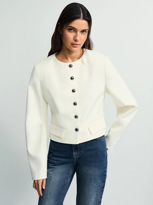 Приталенный однобортный жакет / Zarina