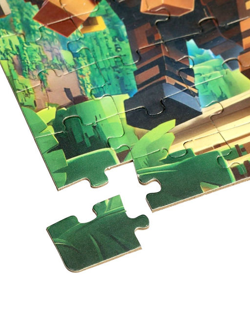 Пазл в рамке «Мир пикселей», 54 детали