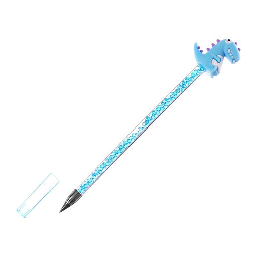 Цена за 12 шт. Карандаш чернографитный НВ, вечный Динозавры, МИКС - Calligrata фото 4