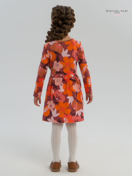 Платье Эля осенние цветы - Sovalina фото 22