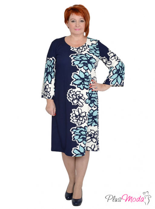 Платье Модель №1190 размеры 44-84 - Plusmoda фото 6