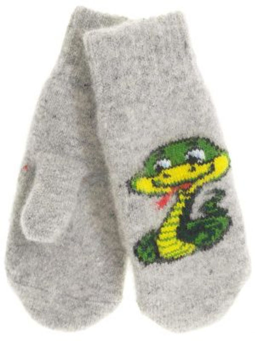 Варежки детские круговые Змейка 0711-1 - Рассказовские варежки фото 2