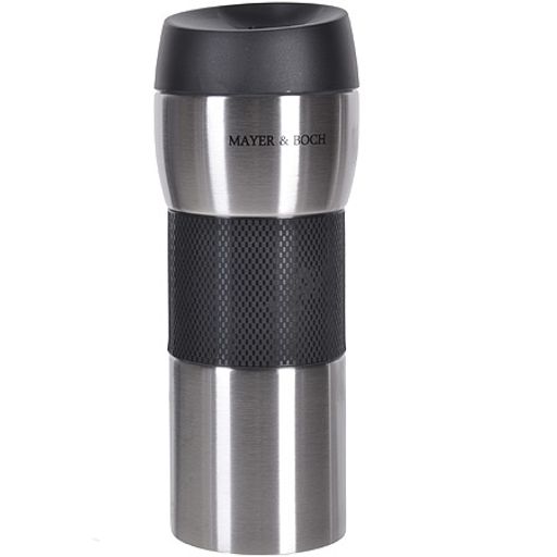 28433 Термокружка ЧЕРНАЯ 450мл нерж.МВ (х24)