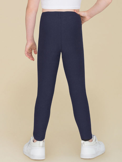 PELICAN, брюки для девочек, Темно-синий  фото 2