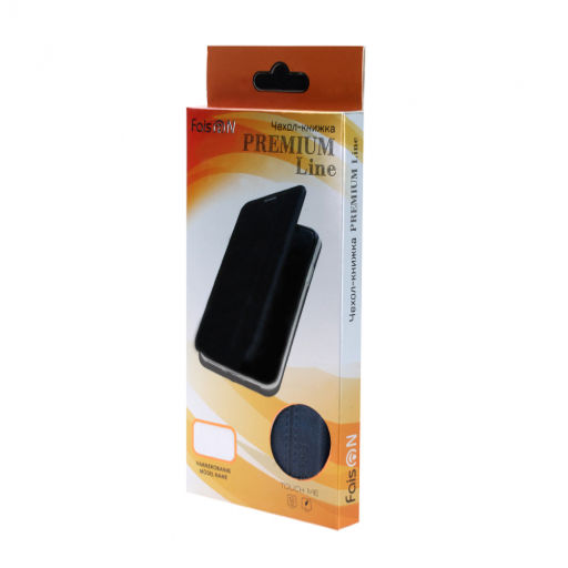 Чехол-книжка FaisON для XIAOMI Redmi 9C, PREMIUM Line, CA-11, цвет: синий