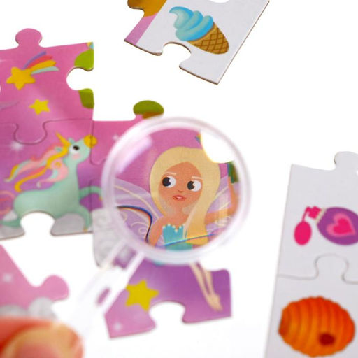 Пазлы Найди и покажи. Сказочный город единорогов, 88 деталей - Puzzle time фото 4