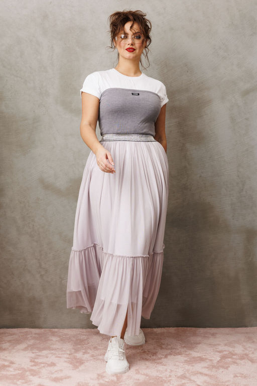 Юбка Anastasia 1296 французский серый фото 3