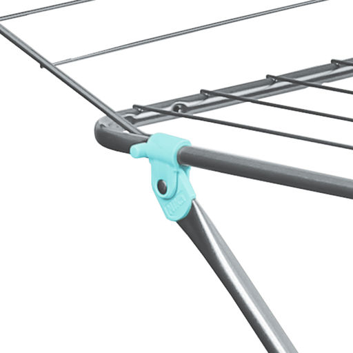 Сушилка для белья напольная 18 м 15 кг (леска) (СЕРЕБРО), арт. СБП1/С