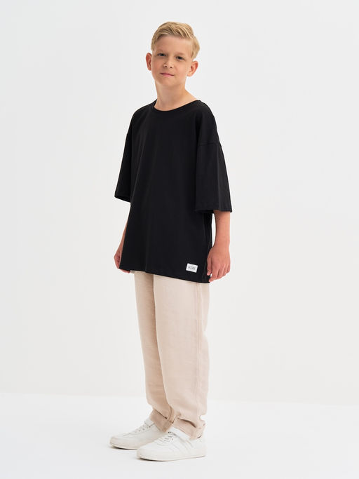 Черная футболка для мальчика - Kogankids фото 17