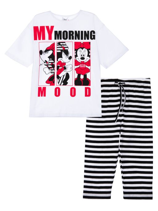 Пижама PlayToday Disney Minnie Mouse для девочки хлопок с эластаном в ассортименте  фото 5
