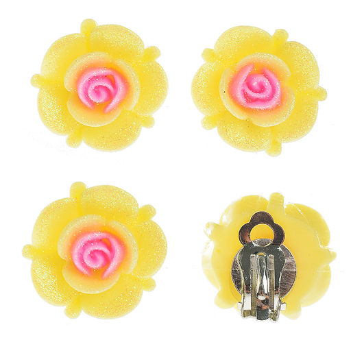 Набор украшений "Нежная роза" в пакете