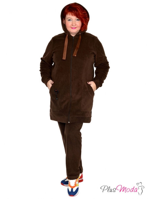 Толстовка Модель №1442 размеры 44-84 - Plusmoda фото 8