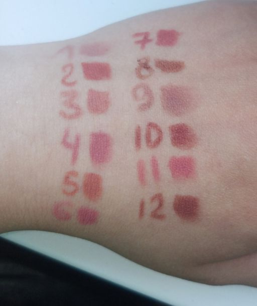 №04 Помада-карандаш 4-в-1 матовая водостойкая с точилкой Violette - No neme фото 3