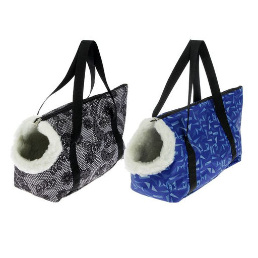 Сумка - переноска для животных, зимняя, оксфорд, 40 х 19 х 26 см, микс цветов - Пижон фото 5