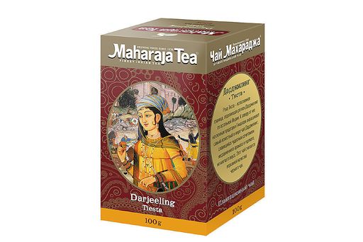 Maharaja Tea Darjeeling Tiesta 100g / Чай Дарджилинг Тиста 100г