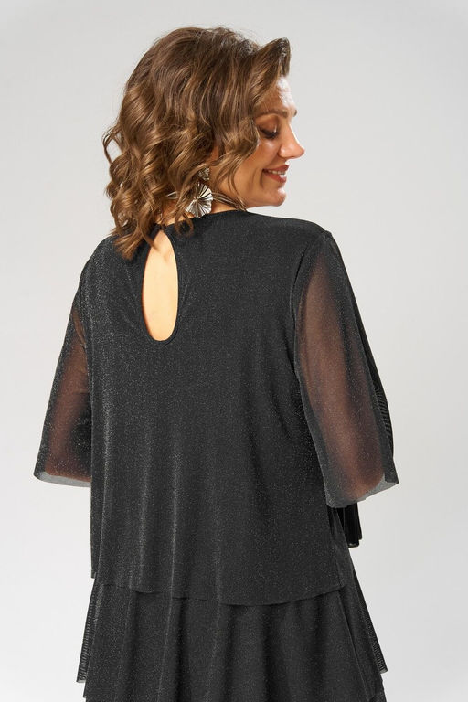 Платье Svetlana Style 2184 черный блеск